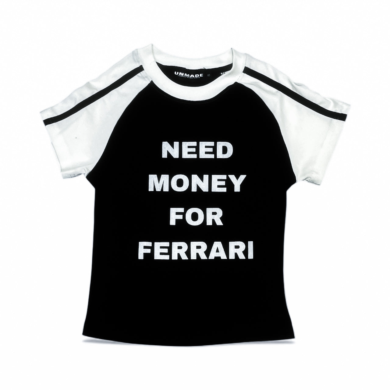 NEED MONEY FOR FERRARI CROP TOP